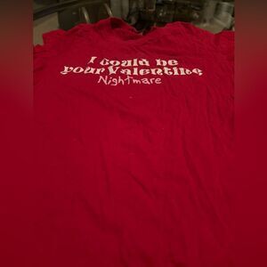 I Could Be Your Nightmare graphic baby tee
